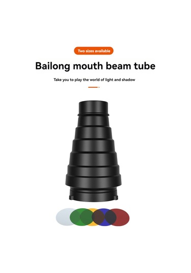 Gajeena Alüminyum Bowens Uçlu Orta Boy Metal Işık Odaklayıcı Kutu: Bal Arısı Hücresi Ve 5 Renkli Filtre Seti - Stüdyo Ve Jeneratör Işıklarına Uygun