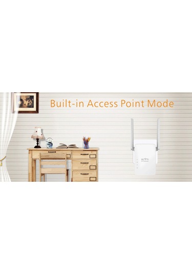 Leezsing "mt7628kn Çift Antenli 300mbps Kablosuz Wifi Sinyal Güçlendirici - Ap/repeater Modu"