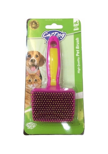Catdoglife Basmalı İnce Uçlu Köpek Fırçası