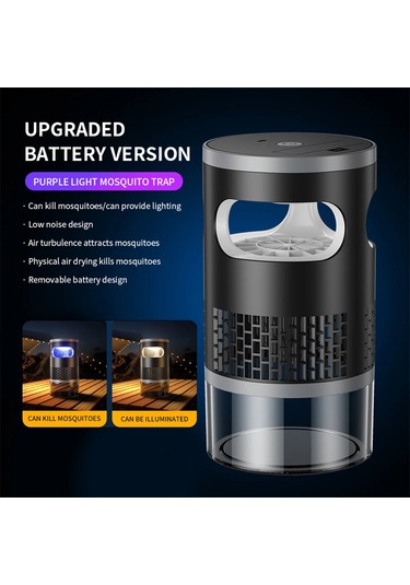 Mx-06 Led Elektrikli Böcek Öldürücü Işık Şarj Edilebilir