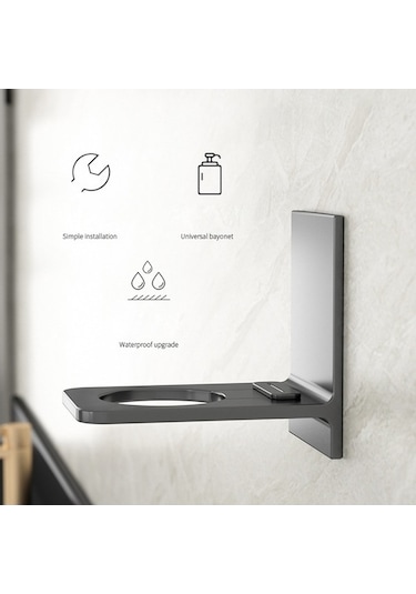 Dancemonkey Cbtx Duş Jeli Şişe Asılı Tutucu - Banyo Tuvalet Braketsiz Şampuan Askısı Raf Organizatör Çok Renkli