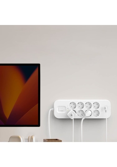 Belkin Srb002vf2m Usb-c-usb-a 6x Akım Korumalı Priz 2m