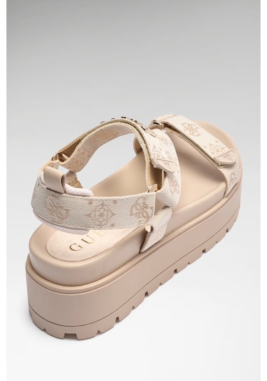 Guess Fetta Kadın Sandalet Fljfttfal03 Fljfttfal03 Cream