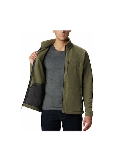 Columbia Fast Trek II Erkek Tam Fermuarlı  Polar Üst Yeşil