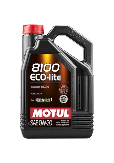 Motul 8100 Eco-Lite 0W-20 Dexos1 Gen 2 Motor Yağı 4 L