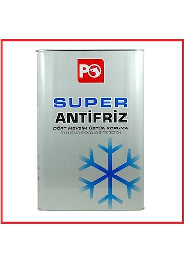Petrol Ofisi Süper Yeşil Antifriz 16 KG 2022 Üretim