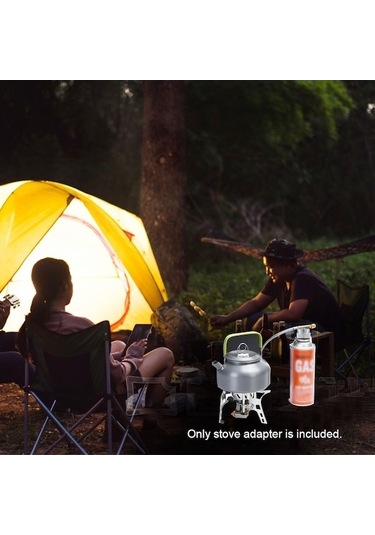 Pazly Taşınabilir Renkli Propan Ocakları, Kamp İçin Küçük Ocak, Adaptörlü Hava Girişi, Çok Amaçlı Çok Renkli