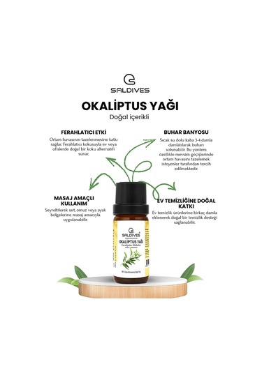 Saldives Okaliptüs Yağı 10 ML