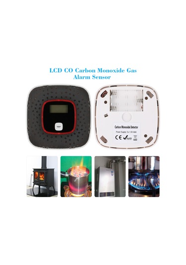 Lemestar Akıllı Sesli Uyarılı Karbonmonoksit Dedektörü - Elektrokimyasal Sensörlü, Pil İle Çalışan Piller Dahil Değil