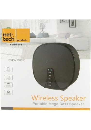 Nettech NT-BTS01 Bluetooth Hoparlör