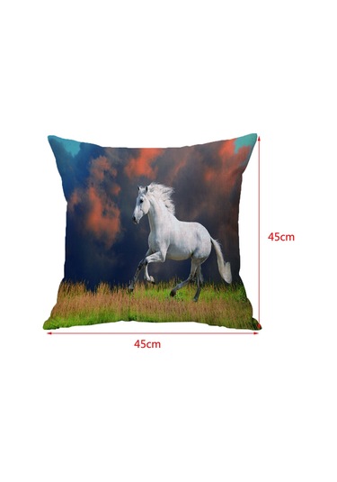 Suntek Kadife Keten Yastık Kılıfı Minder 1-numara-45x45cm