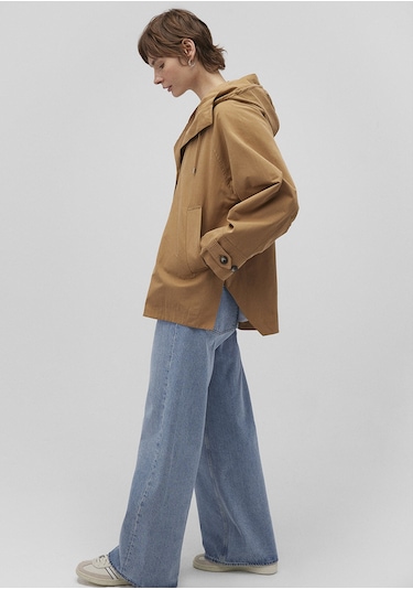 Mavi - Kapüşonlu Bej Trençkot 1110573-70269 Bej