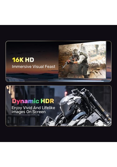 Unıtek Dısplay Port 2.1 Kablo 1.5mt C1626gy-1.5m