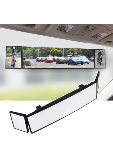 Sones Shunwei Büyük Araba Üç Katlı Eğri Yüzey Ters Geniş Açı Ayarlanabilir Yardımcı Kör Alan Retroreflektör Dikiz Aynası