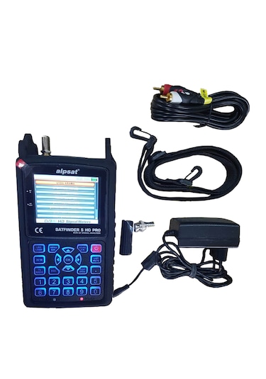 Alpsat Satfinder 5 Hd Pro - Profesyonel Uydu Bulucu Ve Ahd Kamera Tester