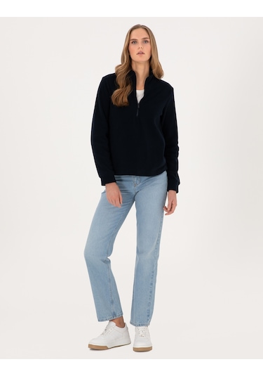 Pierre Cardin Kadın Lacivert Sweatshirt 50316333-vr033 Lacivert