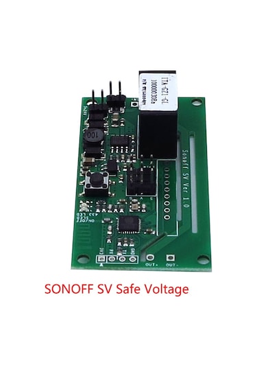 Sonoff SV 5V-24V Güvenli Voltaj Wi-Fi Kablosuz Akıllı Ev Anahtarı