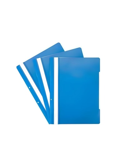 N'pratik Eco 25 Adet Mavi Telli Dosya Seti - Pratik Ve Dayanıklı Belge Düzenleyici