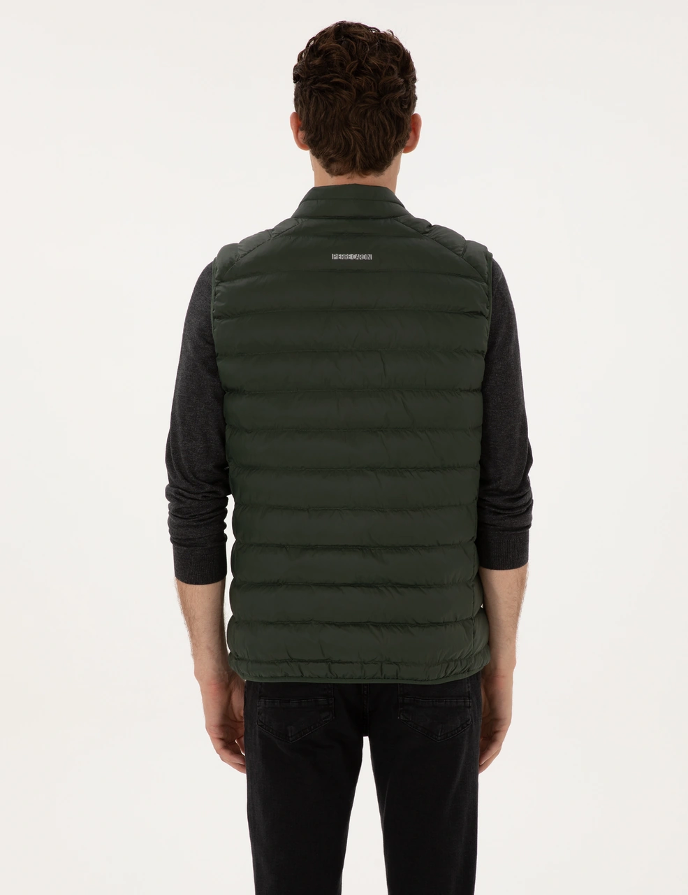 Pierre Cardin Erkek Koyu Haki Mont Yelek 50310142-vr111 Koyu Haki