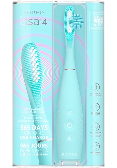 Issa 4 Hybrid Silikon Diş Fırçası, Arctic Blue