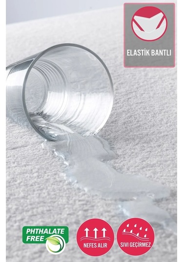 Eco Comfort Su Sıvı Geçirmez Yatak Koruyucu Elastik Bantlı Alez