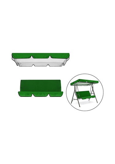 Suntek Magideal Su Geçirmez Salıncak Gölgelik Tente Seti Açık Yeşil