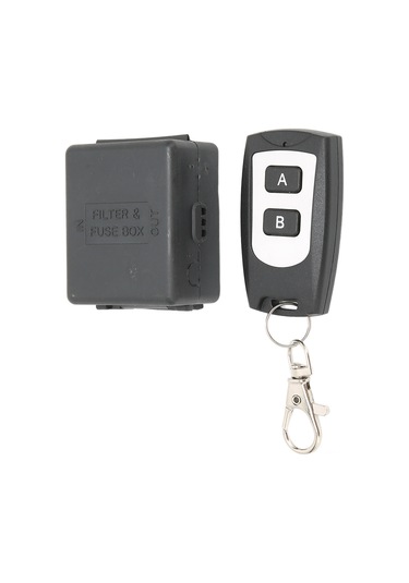 Yaozixa 10a Yük Kapasitesi 433mhz Kablosuz Röle Anahtarı, Öğrenme Fonksiyonu, 220v Tek Kanal, Otomatik Kilitleme/keçme Modu, Abs Malzeme, Kumanda Pil Dahil