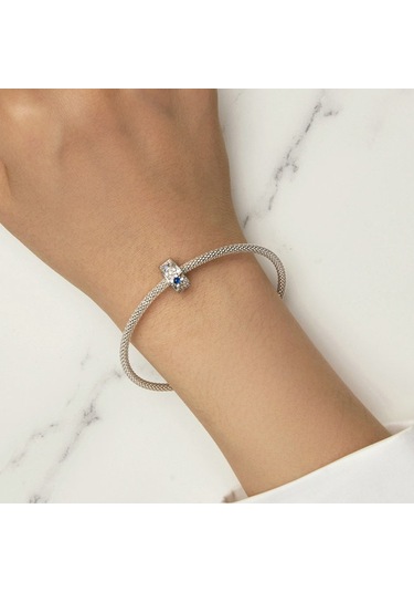 Fantezi Yıldız Konumlandırma Toka Dıy Boncuk S925 Ayar Gümüş Bilezik Aksesuarları Kolye Kolye Çok Renkli