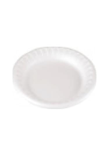 Kullan At Köpük Tabak 33/a 17 Cm 25 Adet Beyaz