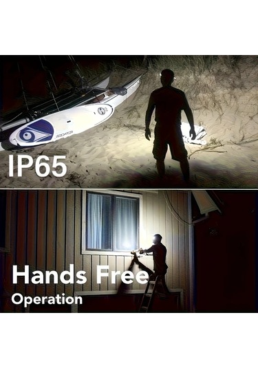 Xuweiwei 3 Parça Goldencentury Şarj Edilebilir 8 Led Outdoor Baş Feneri 5 Modlu Usb Şarjlı 18650 Pil Kampçılık Koşu Balık Tutma Acil Durumlar Bakır - Siyah