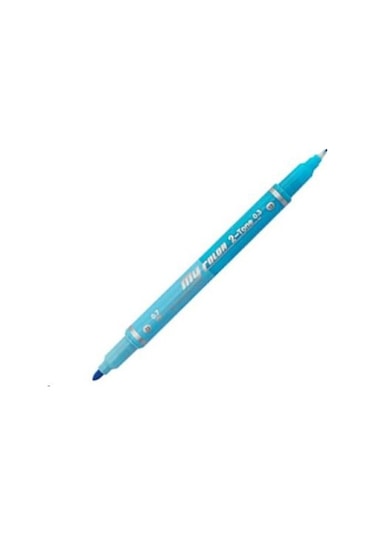 Dong A My Color 2 Tone Çift Uçlu Kalem -Gök Mavisi
