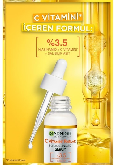 Garnier C Vitamini Parlak Cilt Bakım Rutin Seti