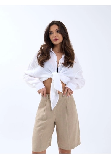 Defymoda 7066 Şort-taş Taş
