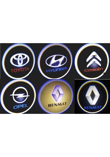 Skoda Kapı Altı Logo Lamba Pilli Sensörlü Kolay Montaj