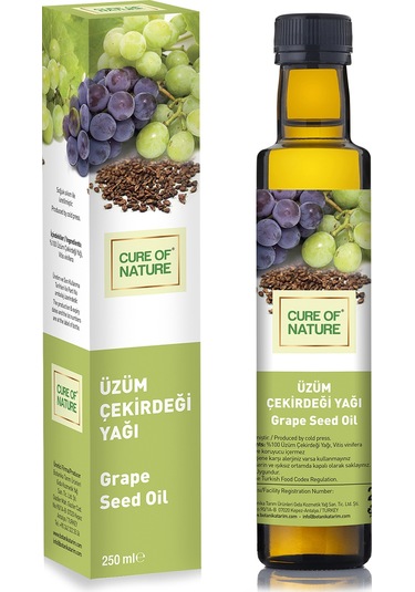 Cure Of Nature Üzüm Çekirdeği Yağı 250 ML