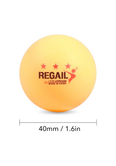 Ranyeek 6 Adet 3 Yıldızlı 40mm Abs Tenis Topu - İyi Zıplama, Spor Kulüpleri Ve Robot Antrenmanı İçin Beyaz