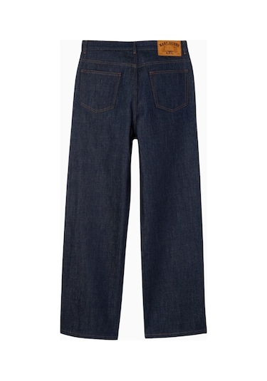 A.p.c X Marc Jacobs Jean Aaron Raw Erkek Denim Pantolon Koyu Mavi