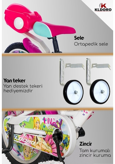 Kldoro Diva 16 J Kız Çocuk Bisikleti