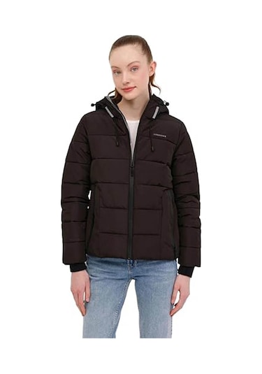 Lumberjack 5w Wl Apreskı 2sn31 5pr Siyah Kadın Kaban A102026859 Siyah