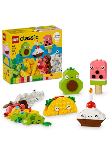 LEGO® Yaratıcı Yiyecek Arkadaşlar 11039 - 4 Yaş ve Üzeri Çocuklar için Hayal Gücünü Geliştiren Yaratıcı Oyuncak Yapım Seti (150 Parça) LEGO® Yaratıcı Yiyecek Arkadaşlar 11039 - 4 Yaş ve Üzeri Çocuklar için Hayal Gücünü Geliştiren Yaratıcı Oyuncak Yapım Seti (150 Parça)
