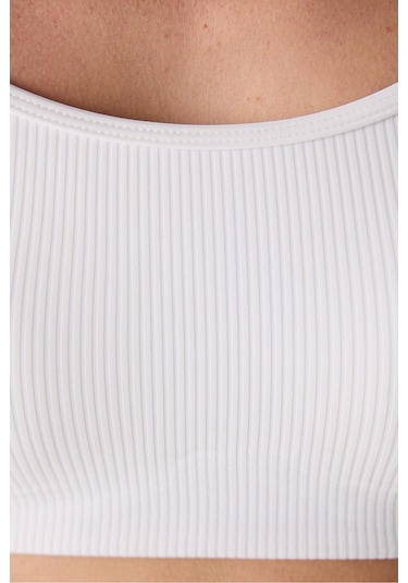 Penti Ribbed Micro Bonding Beyaz Üst - Sanrio Koleksiyonu