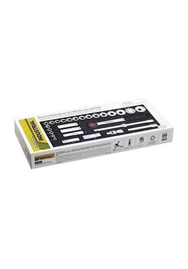 Proxxon 23000 1/2" Cırcır Kollu 29 Parçalı Lokma Takımı