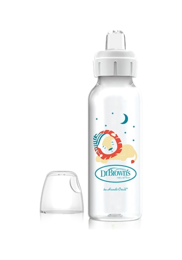 Dr Brown's Dar Ağız PP Sippy Bottle Aslan Biberon 250ml