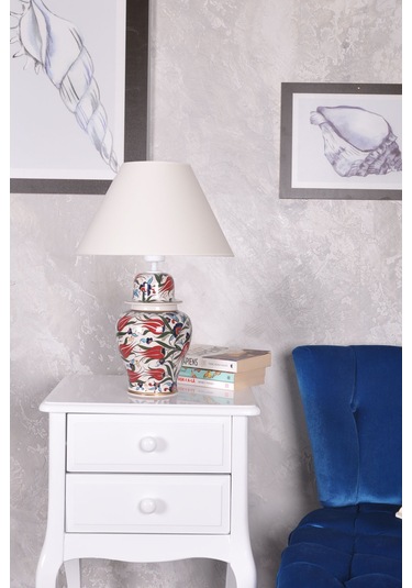 Qdec Bleu Blanc Şah Vazo Abajur Lale Yaldız K.Beyaz Diğer