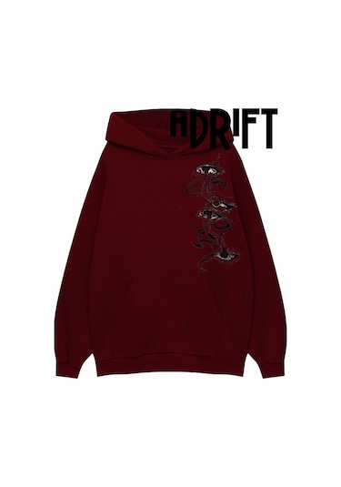 Unisex Gözler Özel Tasarım Swearshirt Hoodie