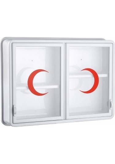 Cam 2 Kapaklı Ecza Dolabı 4881