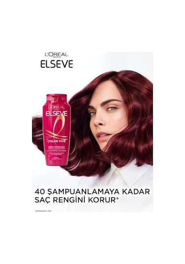 L'Oréal Paris Elseve Color Vive Renk Koruyucu Bakım Şampuanı 3 x 300 ML