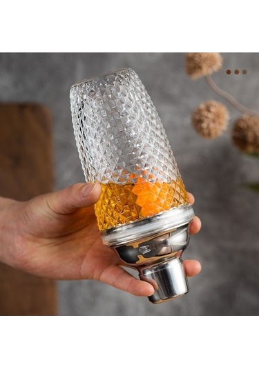 Maoyaya Lichen Cam Karıştırma Bardakları, Mikser Seti, Sütlü Çay El Çırpıcı