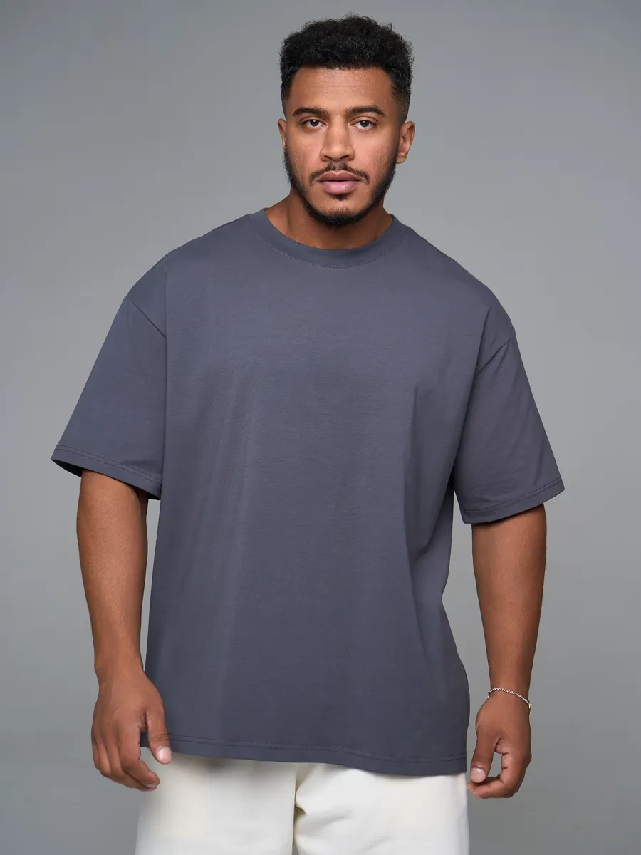 Stıngray Oversize Gri Kalın Tişö 313124921 Koyu Gri