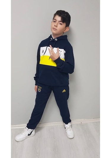 Fenerbahçe Çocuk 5-16 Yaş Arası Eşofman Takım Çok Renkli